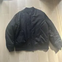 ユニクロ MA-1 ブラック XLサイズ