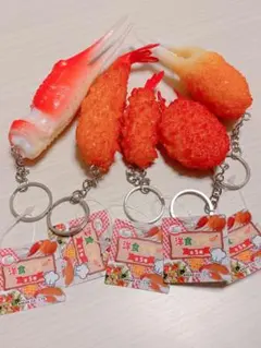 食品サンプル　洋食フライ　全5種　コンプセット