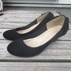 リボン　パンプス