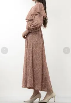 美品　archivesケープ付　2way ロングワンピース