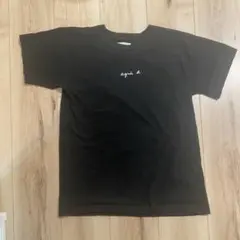 agnes b. ブラック Tシャツ S