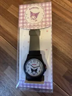 お値下げ！！可愛いクロミちゃんの防水腕時計(o^^o)手洗い可！のサムネイル