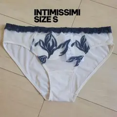 INTIMISSIMI ショーツ Sサイズ 葉柄刺繍