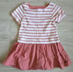 PETIT BATEAU 半袖ワンピース 104cm