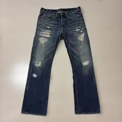 a*s様 激レア levi's × clot デニム レオパード ダメージ加工 a*s様 激レア levi's × clot デニム レオパード ダメージ加工 - メルカリ