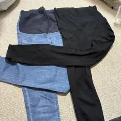 マタニティズボン　UNIQLO ２枚組