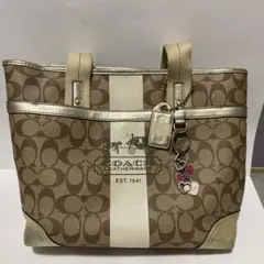 COACH レザー ショルダーバッグ EST.1941