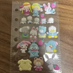 サンリオ　ぷっくりシール　おすそ分け