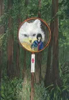 手描きイラスト　原画　水彩画　アナログイラスト　ファンタジー