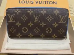 LOUIS VUITTON M63894ジッピー・ウォレット ブルージーン長財布