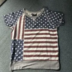 アメリカ国旗デザイン 半袖Tシャツのサムネイル