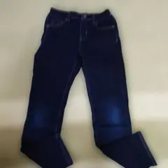 UNIQLO 長ズボン 130 ジーンズ ウエストゴム