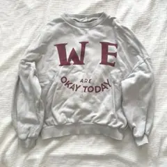 breeze カレッジロゴ トレーナー mtm スウェット 120〜130