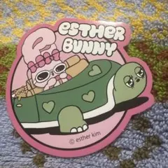 バズコレ　エスターバニー　ESTHER BUNNY ステッカー 亀