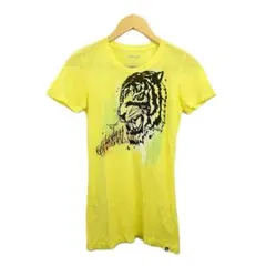 Hurley『ハーレー』アニマル系プリント柄 半袖Tシャツ レディース Sサイズのサムネイル