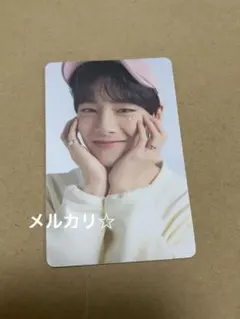 ① StrayKids nacific 　ピンク　両面トレカ　アイエン　IN