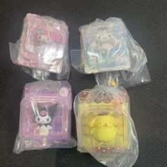 サンリオ　パッケージミニチュア　クロミ　マイメロ　シナモロール　ポムポムプリン