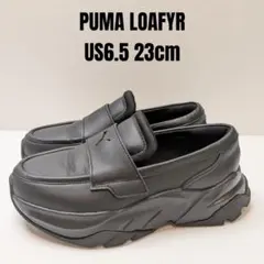 2026年製 PUMA LOAFYR プーマ ローファー 23 ブラック 厚底のサムネイル