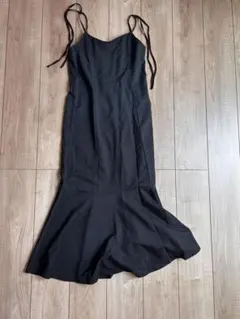 one way 黒 マーメイドワンピース