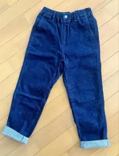 UNIQLO KIDS ウルトラストレッチデニムワイドパンツ 120cm