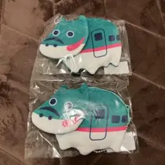 新幹線べこコインケース はやぶさ ポーチ2個セット