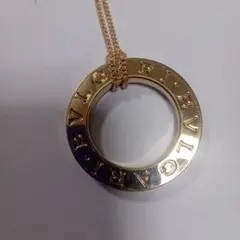 BVLGARI ゴールド　パーツ　キーリング ネックレス　トップ　チャーム