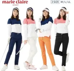 新品❤︎marie claire ゴルフパンツ Mホワイト