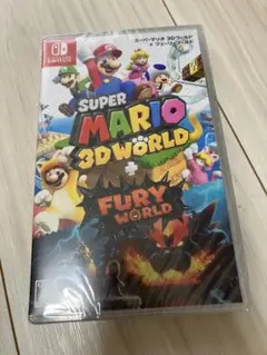 super Mario 3DWORLD +FURY WORLD未開封switch