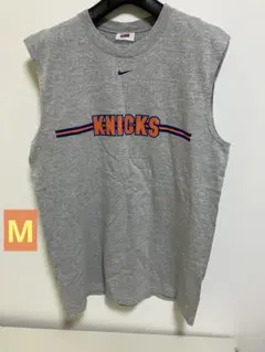 NIKE NBA KNICKS ノースリーブ Tシャツ M グレーのサムネイル