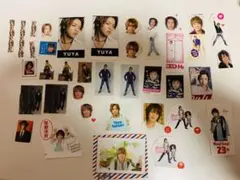 髙木雄也さんセット(アイドル誌付録のシール&厚紙カード)