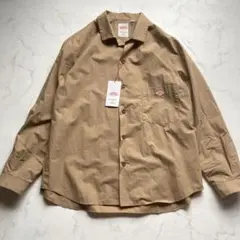 タグ付き DANTON ベージュ 長袖シャツ 38