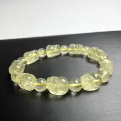 明るいエネルギーのシトリンの貔貅のブレスレット✨✨