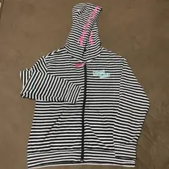 JENNI love ストライプパーカー 150cm フード付き