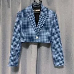 【ZARA】クロップド丈ブレザー