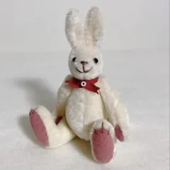 テディベア ハンドメイド ai bear 14.5㎝ うさぎ ロップイヤー 作家 作家様 アーティストテディベア ベージュのうさぎさん ハンドメイド