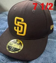 New Era 59FIFTY 7 1/2 パドレス　未使用