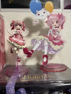 開封品　魔法少女マギカ⭐︎まどかA賞フィギュアB賞ビッグアクスタアニプレックスくじのサムネイル