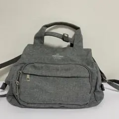 TEMPO RUBATO 2wayショルダーバッグ グレー　多機能タイプ