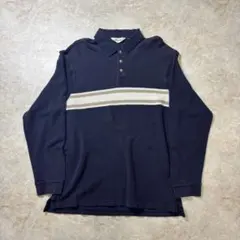 エディーバウアー　長袖Tシャツ　ポロシャツ　アメリカ古着　L 6149