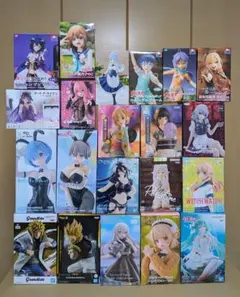 最新プライズフィギュア21体まとめ売り