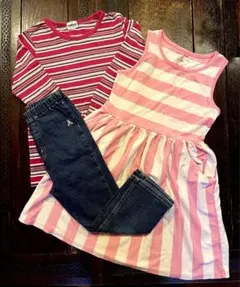 女の子 サイズ130 キッズ服まとめ売り