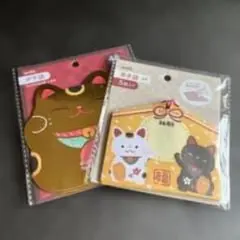 猫デザイン メモ用紙セット 2種類