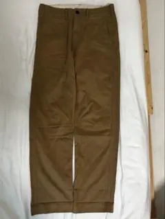 UNIQLO ユニクロ　ベージュ チノパン バックポケット付き　ウエスト73cm