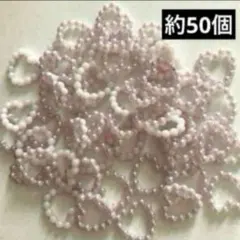 新品未使用　ハート プラパーツ カボション