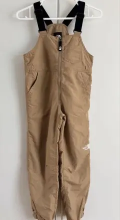 THE NORTH FACE ベージュオーバーオール 130