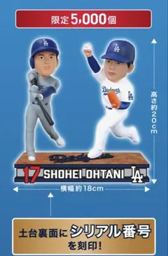 【球場配布】大谷翔平 ROOKIE 二刀流 初ボブルヘッド 超買得！ 球場配布】大谷翔平 ROOKIE 二刀流 初ボブルヘッド 超買得！ 【公式通販】