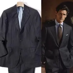 Brioni ブリオーニ スーツ セットアップ サイズ 56 キュプラ メンズ Brioni - Brioni ブリオーニ セットアップ・スーツ（その他） M 黒