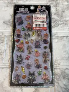 プチドロップステッカー ヴィランズ ディズニー プチドロ
