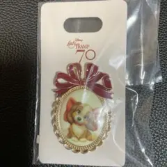 レディ ブローチ LADY AND THE TRAMP 70TH Disney