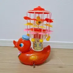 セルロイド　アヒルおもちゃ　昭和レトロ